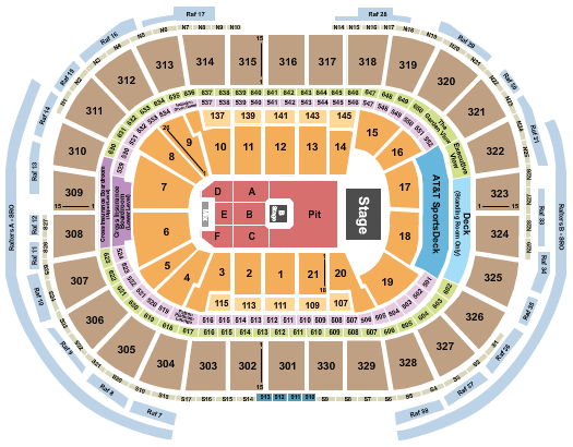 TD Garden Nine Inch Nails Seating Chart
